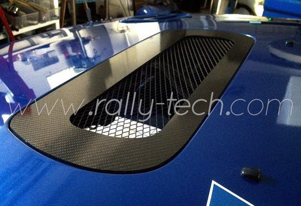 SCOOP DELETE KIT (STUDLESS) - CARBON FIBER - IMPREZA GC/GM/GF (93-01) - V1