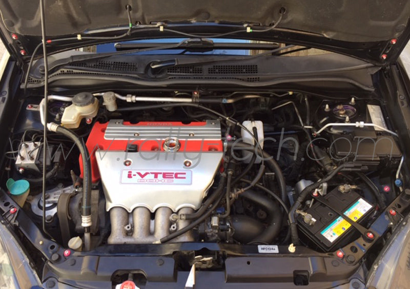 ENGINE BAY DRESS UP BOLT KIT HONDA K20 GOLD Rallytech