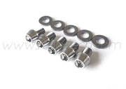 M6x10mm BOLTS & WASHERS - TITANIUM Ti Gr5 - 5 PACK