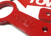 60MM FIA/MSA RACING TOW HOOK - RED