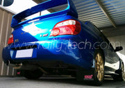 4MM POLYURETHANE MUDFLAP KIT - IMPREZA GD/GG (02-07) - BLACK - RALLYTECH