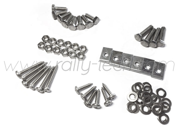 4MM MUDFLAP BOLT/NUT/SCREW/WASHER/CLIP KIT  - IMPREZA GD/GG (02-07)