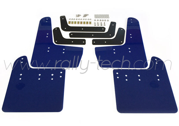 4MM POLYURETHANE MUDFLAP KIT - IMPREZA GR/GV (08-13) - BLUE