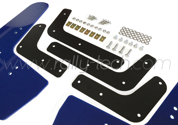 4MM POLYURETHANE MUDFLAP KIT - IMPREZA GR/GV (08-13) - BLUE