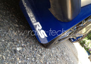 4MM POLYURETHANE MUDFLAP KIT - IMPREZA GC/GM/GF (93-01) - BLUE - RSTI WHITE