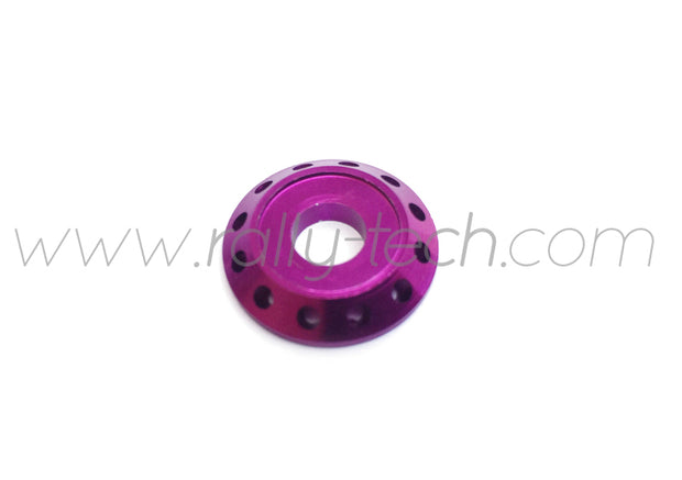 FENDER DRESS UP BOLT KIT - SUBARU - SILVER - PURPLE WASHERS