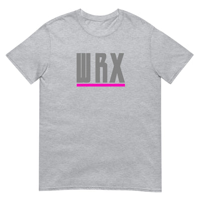 WRX RETRO UNISEX T-SHIRT (GREY/PINK)