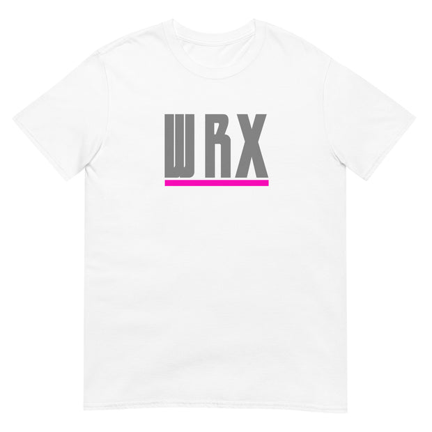 WRX RETRO UNISEX T-SHIRT (GREY/PINK)